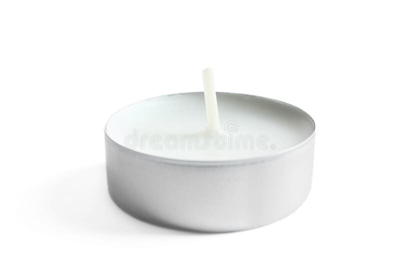 Nuova piccola candela della cera immagine stock libera da diritti Nuova piccola candela della cera immagine stock libera da diritti