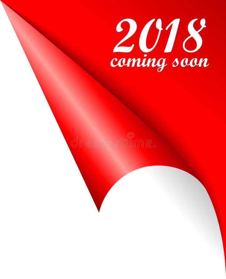 2018 nuovi anni che vengono presto manifesto di vettore royalty illustrazione gratis 2018 nuovi anni che vengono presto manifesto di vettore royalty illustrazione gratis