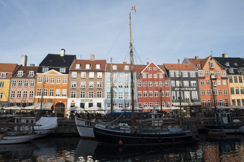 Nuovo porto (Nyhavn) immagini stock Nuovo porto (Nyhavn) immagini stock