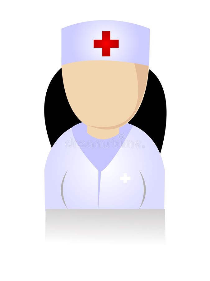 Nurse with cap