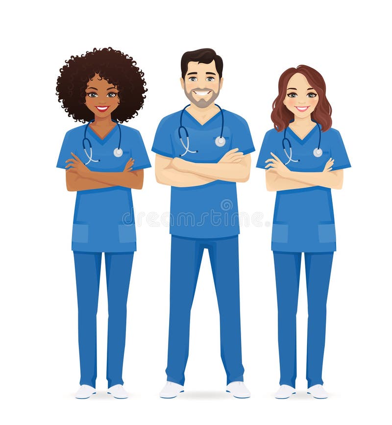 Male Nurse Character Stock Illustrations – 11,315 Male Nurse Character ...