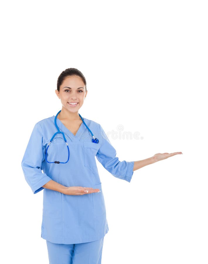 Woman doctor, nurse