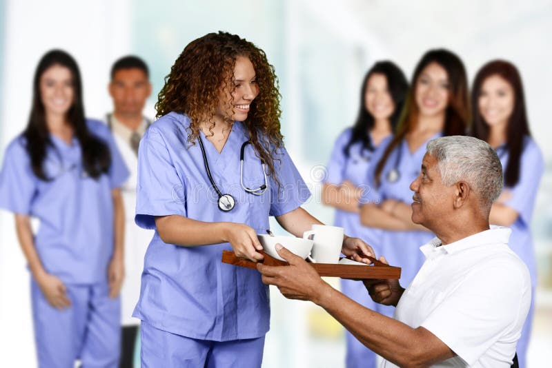 Nurse in Hospital stock photo. Image of care, nurses 63122110