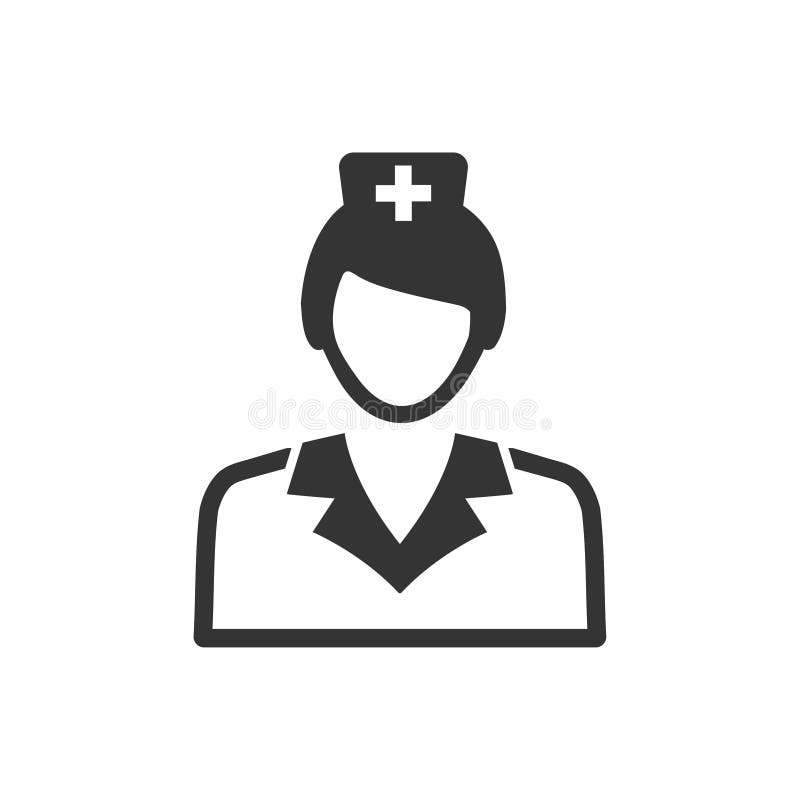 Nurse Icon stock illustration Nurse Icon stock illustration