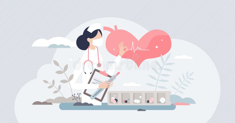 Nursing Hospital Stuff Concept Flat Tiny Persons Vector Illustration Stock  Illustration - Download Image Now - iStock