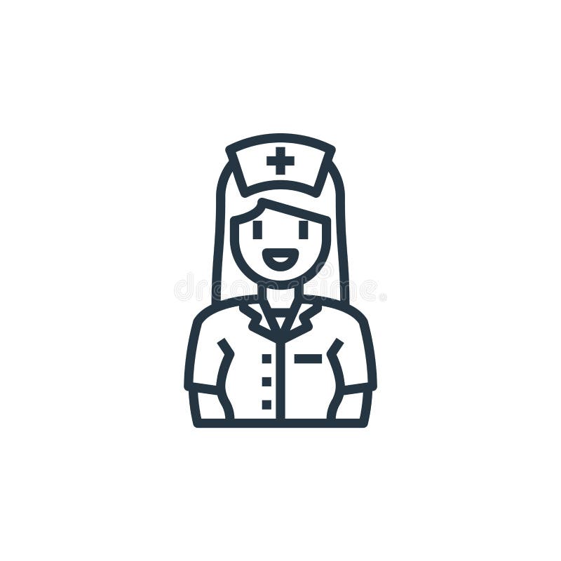 Nurse Outline Stock Illustrations 8,628 Nurse Outline Stock