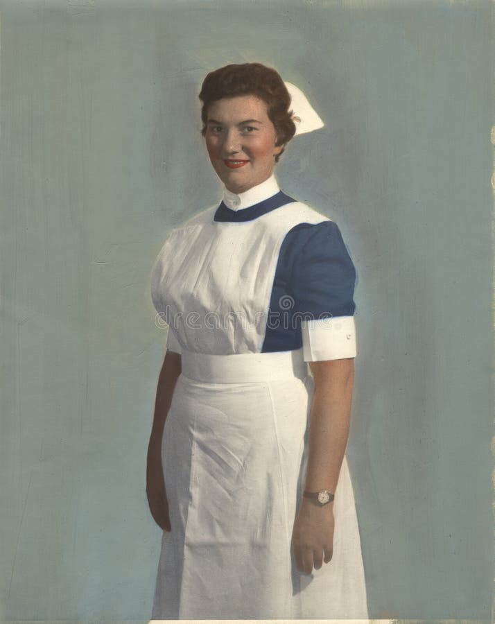 Nurse Wearing Uniform From Ireland Picture. Image 222389437