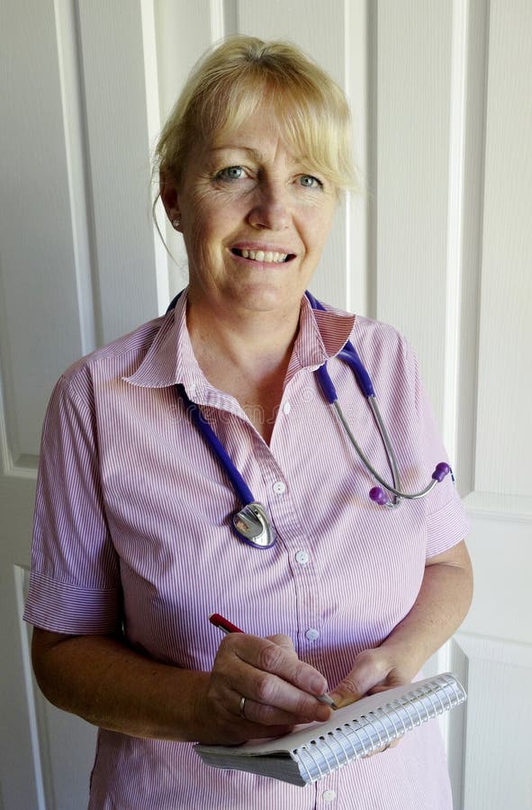 Nurse at Work. stock photo. Image of ward, working, room - 36993886