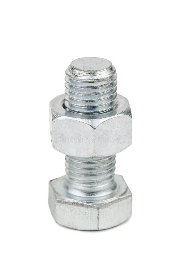 Nut on bolt