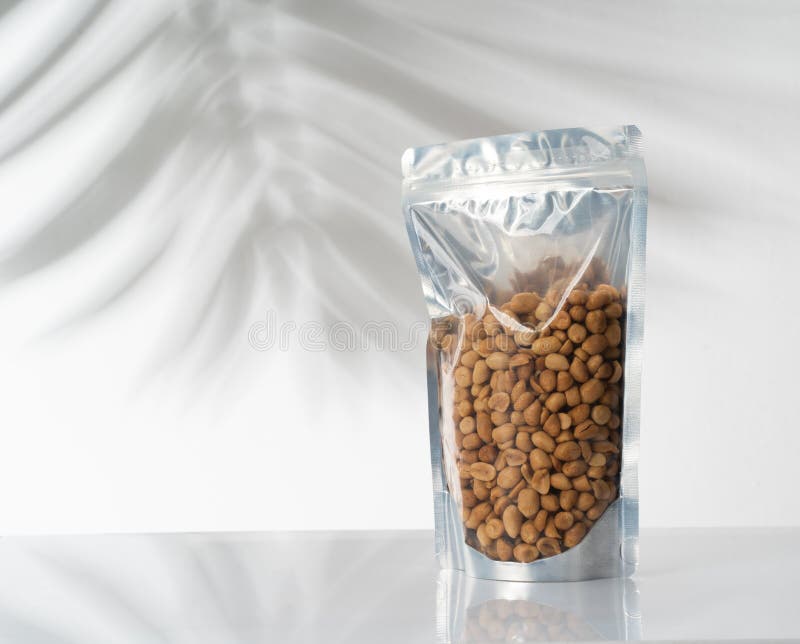 Download Nut On Standing Pouch Mockup Stock Image - Image of ...