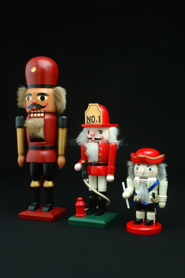 Nutcrackers royalty free stock photos