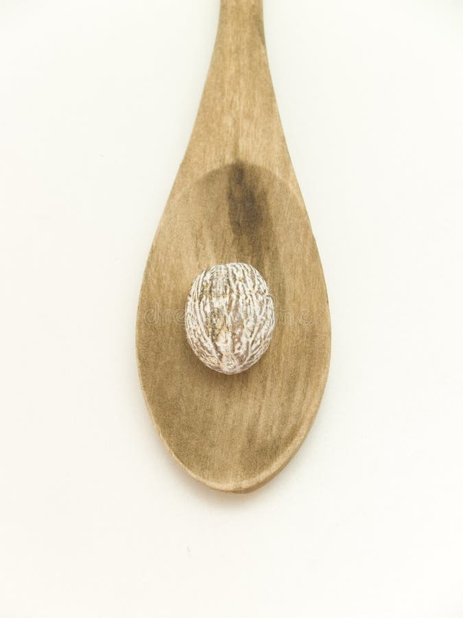 Nutmeg stock image. Image of bechamel, grass, white, flavor 11103969