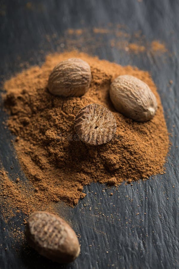 Nutmeg stock photo. Image of scent, muscat, flavor, spice 37112014