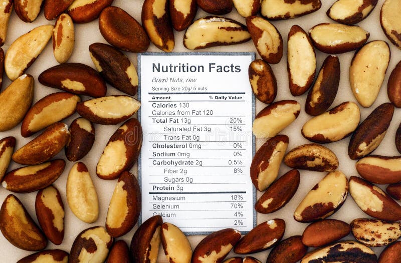 Nutrition Facts Of Raw Brazil Nuts Stock Image Image Of Fact nutrition-facts-of-raw-brazil-nuts-stock-image-image-of-fact
