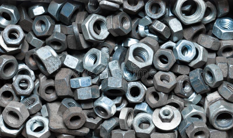 Nuts as a texture royalty free stock image