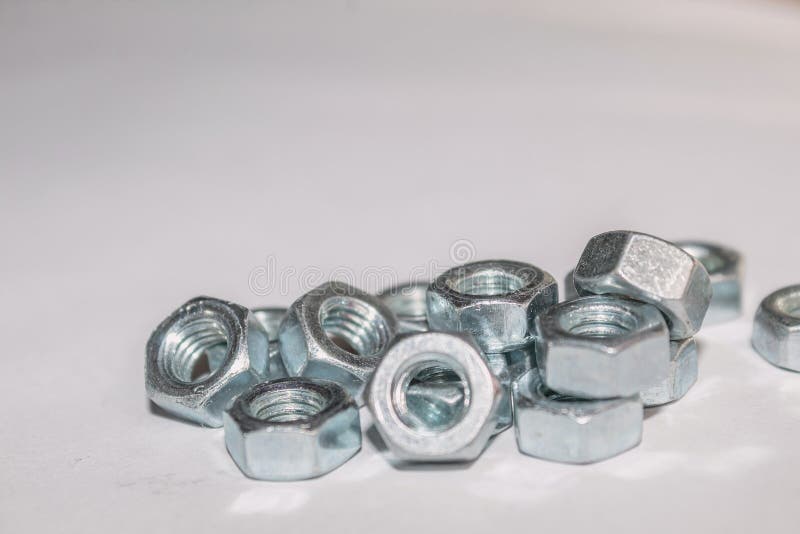 Nuts for Bolts. Tools in Construction Stock Image Image of circle