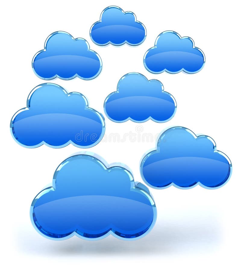 Design Do Logo Da Nuvem De Jogos. Jogo E Nuvem Ilustração do Vetor -  Ilustração de azul, internet: 174600103