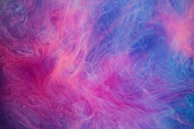 Nuvens cor-de-rosa azuis da tinta imagem de stock royalty free Nuvens cor-de-rosa azuis da tinta imagem de stock royalty free