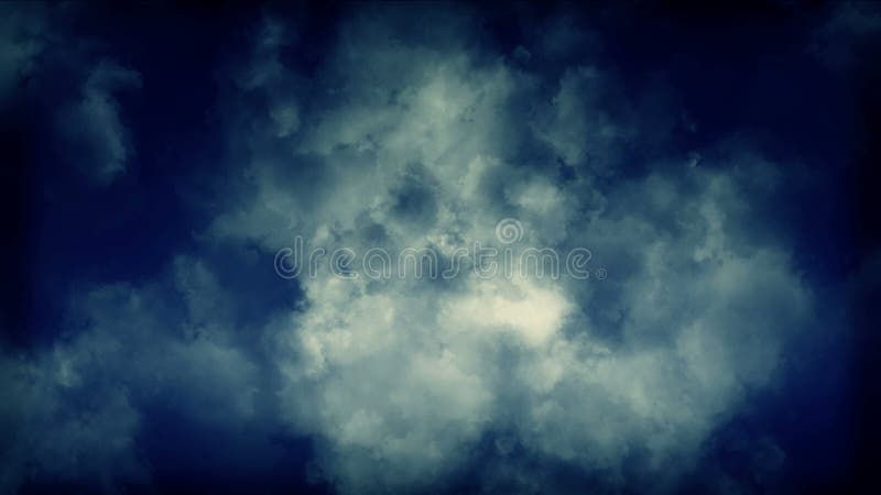 Nuvens abstrato fumo 4k ilustração stock