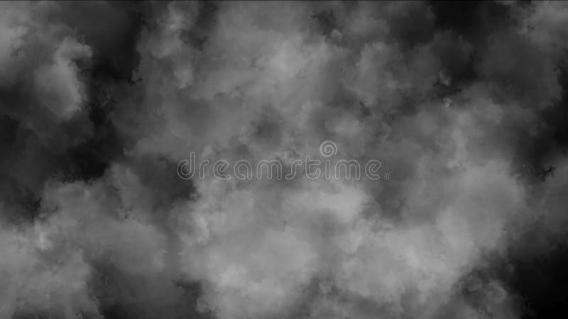 Nuvens abstrato fumo 4k ilustração do vetor