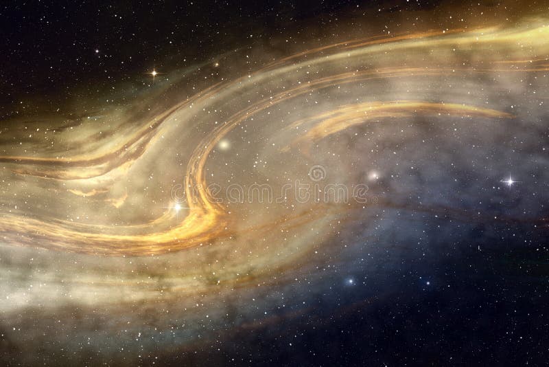 Nuvola cosmica illustrazione di stock Nuvola cosmica illustrazione di stock