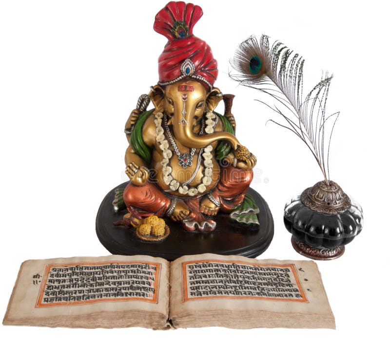 Ny begnning hinduisk lord för ganpati royaltyfri fotografi