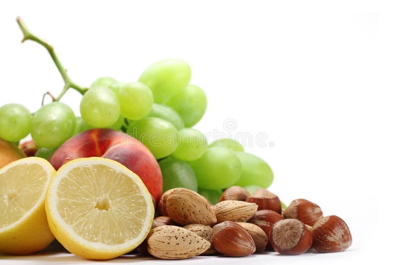 Färska sommarfrukter arkivfoton