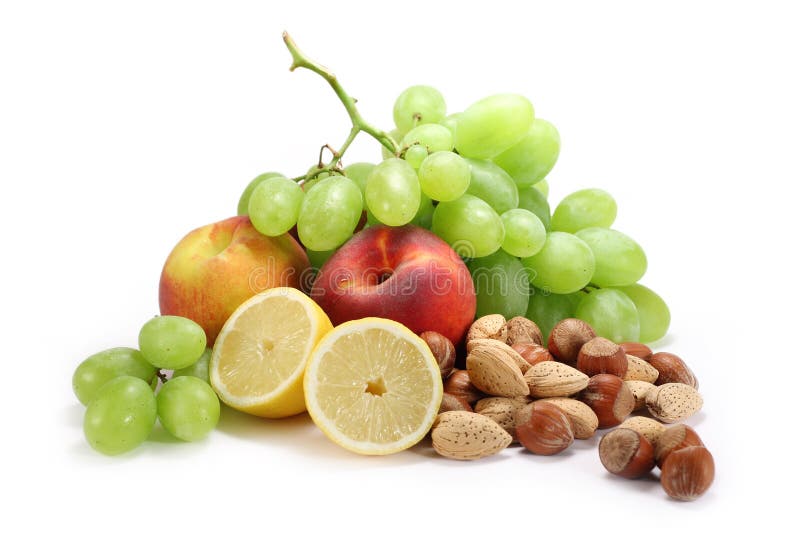 Färska sommarfrukter arkivfoto