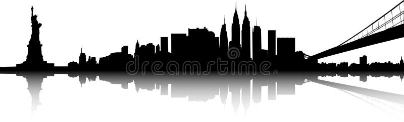 ny horisont york stock illustrationer ny horisont york stock illustrationer