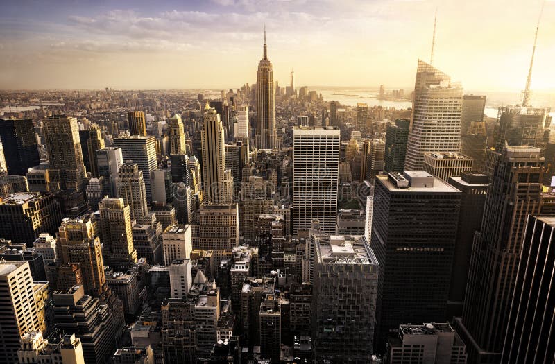 ny horisont york för stad royaltyfri fotografi ny horisont york för stad royaltyfri fotografi