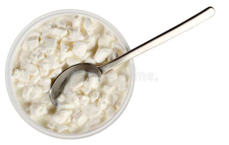 Färsk kvarg royaltyfria foton