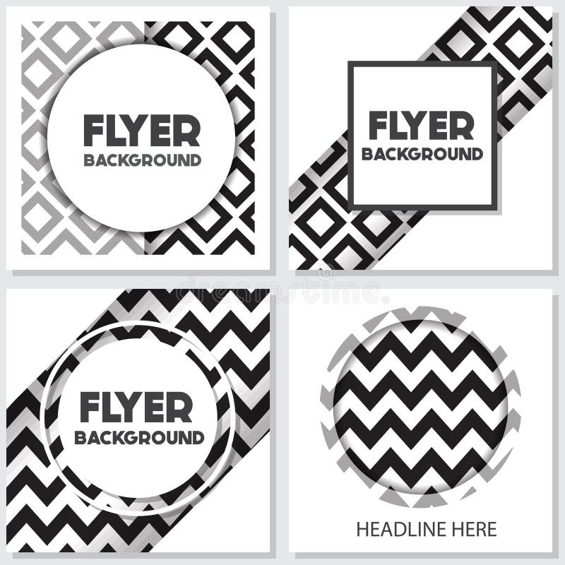 Ny mall för design för bakgrund för bakgrundsreklambladstil stock illustrationer Ny mall för design för bakgrund för bakgrundsreklambladstil stock illustrationer