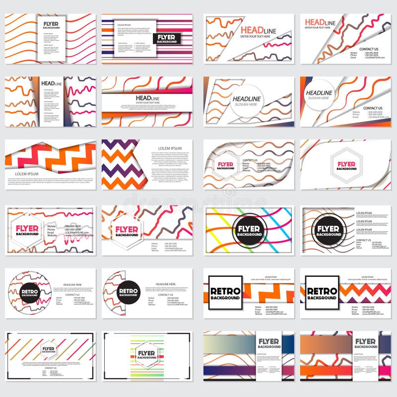 Ny mall för design för bakgrund för bakgrundsreklambladstil royaltyfri illustrationer Ny mall för design för bakgrund för bakgrundsreklambladstil royaltyfri illustrationer