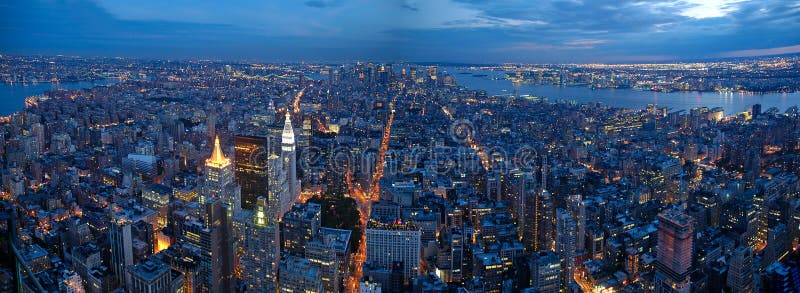 NYC - June 13: New York City panorama shot from the Top of the Rock, Rockefeller Center . June 13th 2009 in NYC, USA. NYC - June 13: New York City panorama shot from the Top of the Rock, Rockefeller Center . June 13th 2009 in NYC, USA