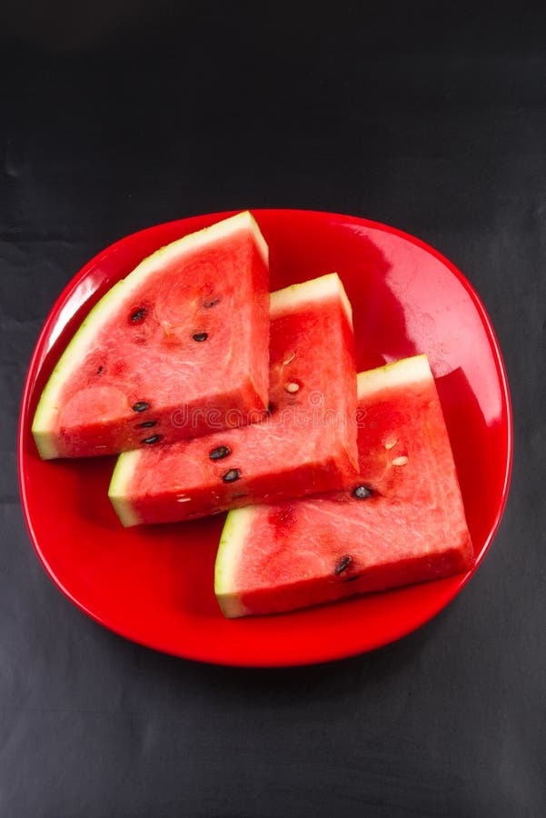 ny skivad vattenmelon arkivbild ny skivad vattenmelon arkivbild