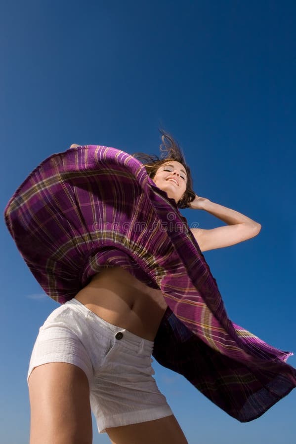 Fräsch sommarmode royaltyfria bilder