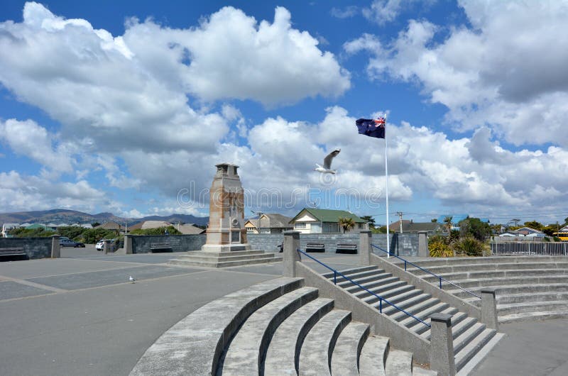 Nya Briton Christchurch - Nya Zeeland arkivbilder