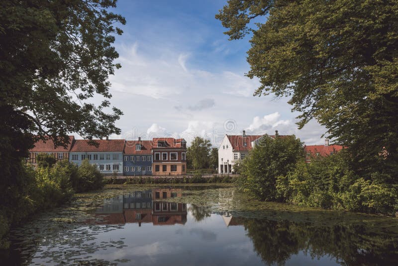 Houses of Denmark stock image. Image of architecture 15856205