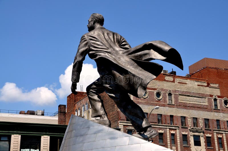 NYC: Adam Clayton Powell, Jr Άγαλμα στοκ φωτογραφία NYC: Adam Clayton Powell, Jr Άγαλμα στοκ φωτογραφία