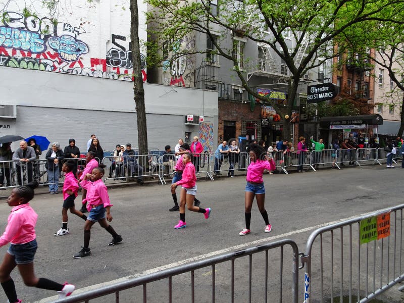 The 2016 NYC Dance Parade 21 Editorial Photography Image of leap