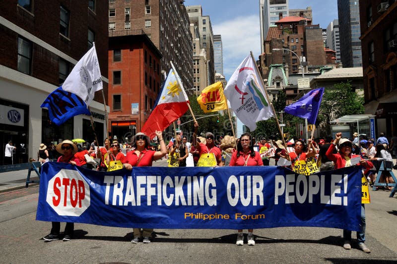 NYC Philippines Independence Day Parade Editorial Stock Image Image