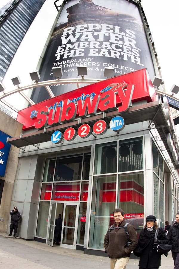 NYC Subway Herald Square royalty free stock images