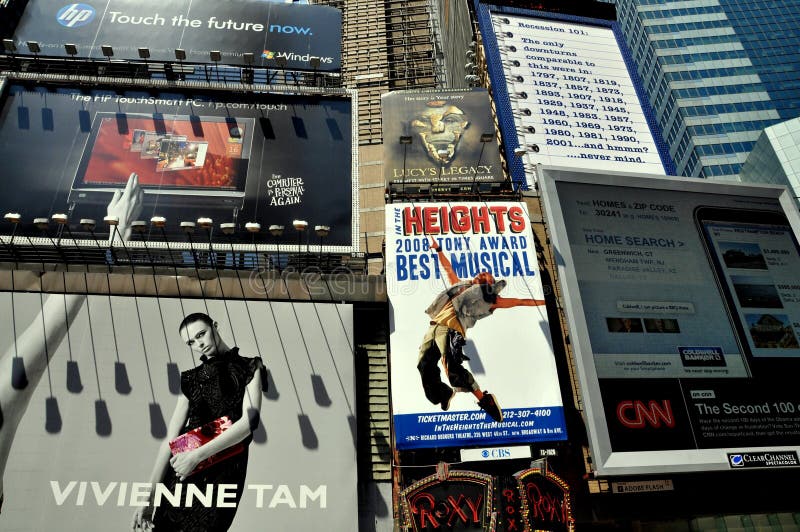 NYC: Times Square Billboards