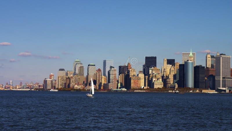 NYC view royalty free stock image