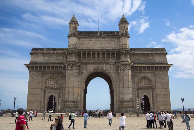 Nyckel av Indien i Mumbai, Indien royaltyfria foton Nyckel av Indien i Mumbai, Indien royaltyfria foton