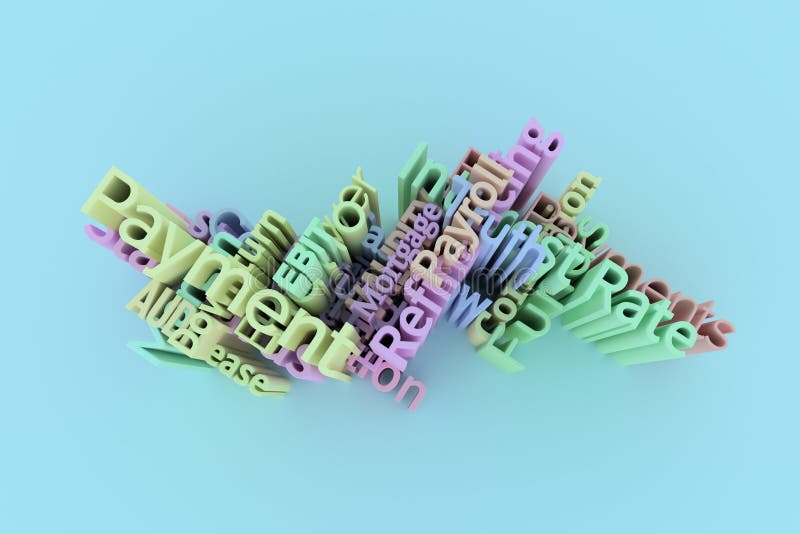 nyckelordet och ord för affär 3D fördunklar F?r webbsida, grafisk design, textur eller bakgrund Cgi-tolkning royaltyfri bild nyckelordet och ord för affär 3D fördunklar F?r webbsida, grafisk design, textur eller bakgrund Cgi-tolkning royaltyfri bild