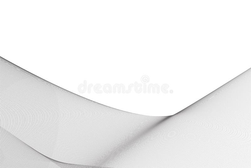 Black and White Empty Blank Vector Background, Header Banner Template