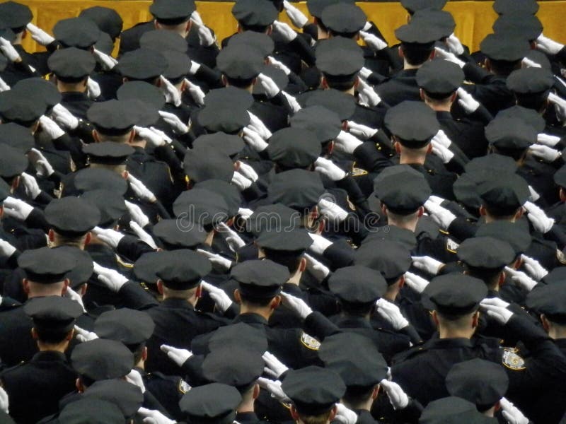 1159 New York City Police officers sworn in on December 28, 2012 at Barclays Center in Brooklyn. 1159 New York City Police officers sworn in on December 28, 2012 at Barclays Center in Brooklyn.