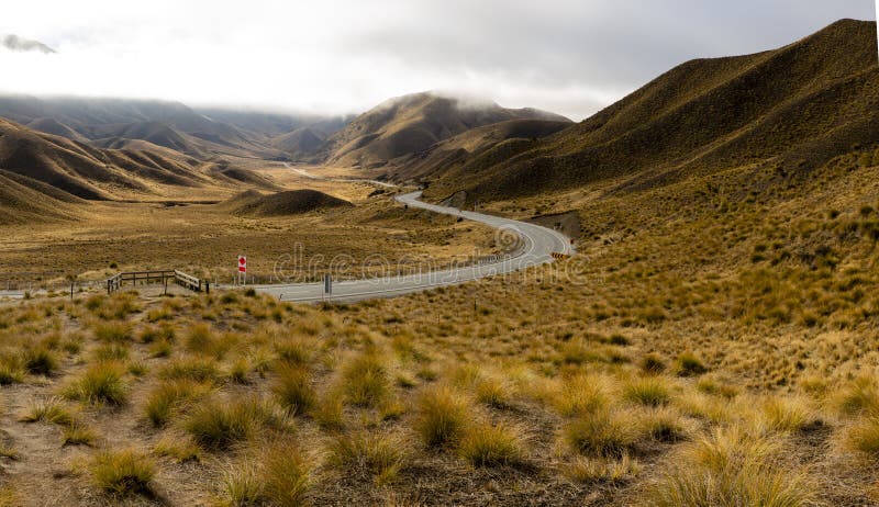 nytt passerande zealand för lindis fotografering för bildbyråer nytt passerande zealand för lindis fotografering för bildbyråer