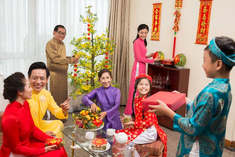 nytt vietnamesiskt år arkivbild nytt vietnamesiskt år arkivbild